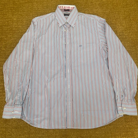 Paul & Shark Other - Paul & Shark Men's Striped Shirt - Blue and White